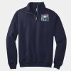 NuBlend ® 1/4 Zip Cadet Collar Sweatshirt Thumbnail