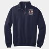 NuBlend ® 1/4 Zip Cadet Collar Sweatshirt Thumbnail